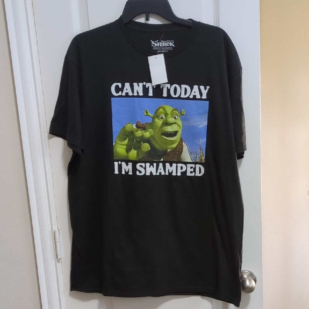 Shrek Can't Today I'm Swamped T-shirt
